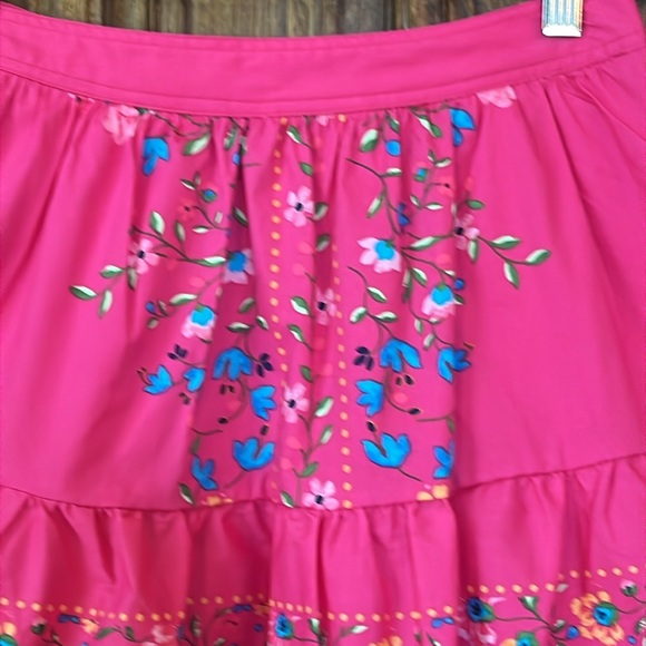 CeCe Floral Tiered Miniskirt - Picture 6 of 10